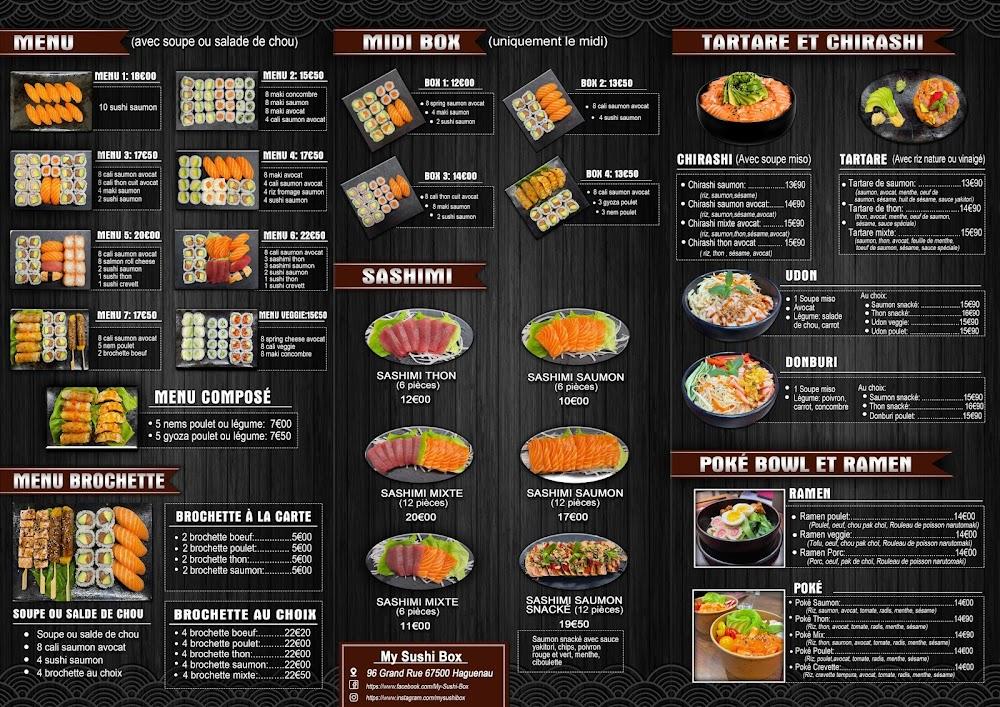 My Sushi Box - Menu Image 4